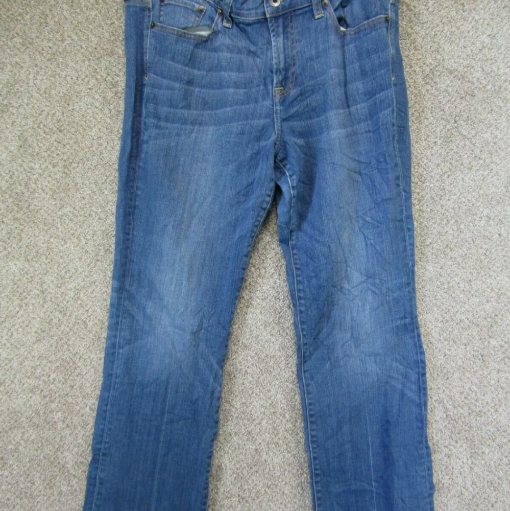 Women's Lucky Brand Medium Wash Denim Straight Leg Jeans